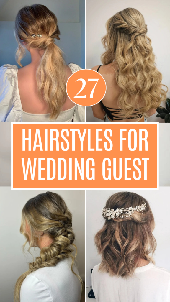 Hairstyles For Wedding Guest