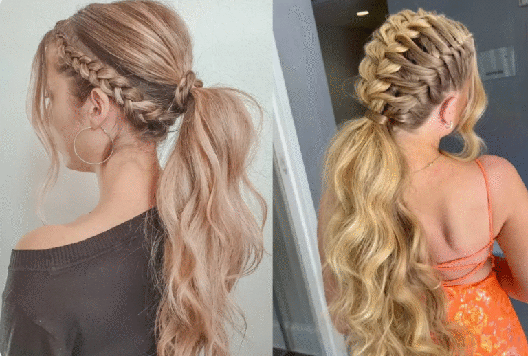25 Braided Ponytail Hairstyle Ideas