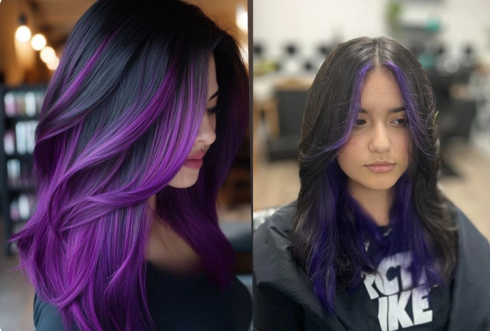 Purple hair color ideas