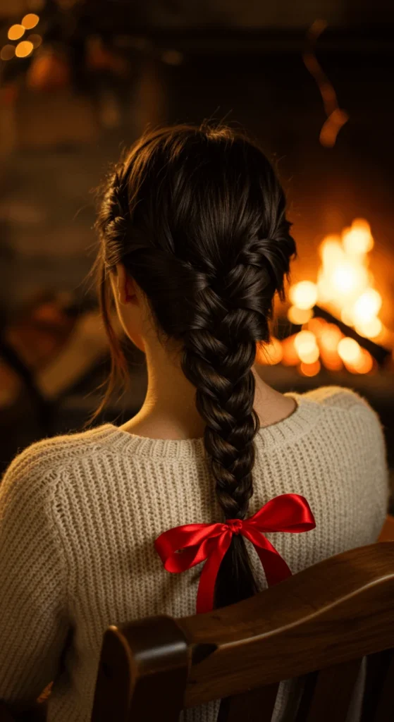 Braid with Ribbon