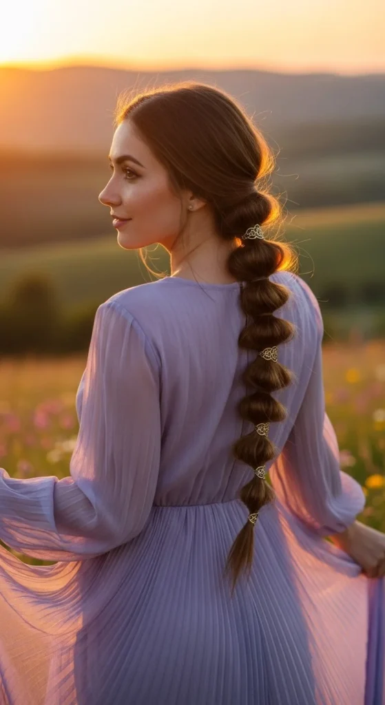 Bubble Braid Princess Style