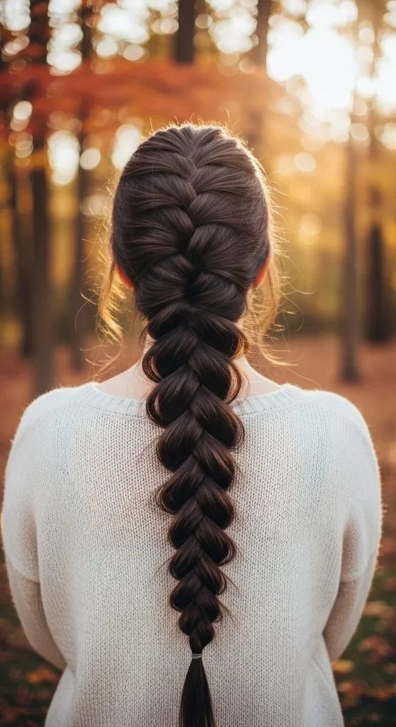 Chunky French Braid
