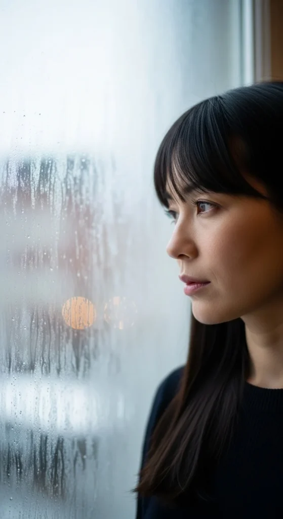 Classic Straight Cut with Long Bangs