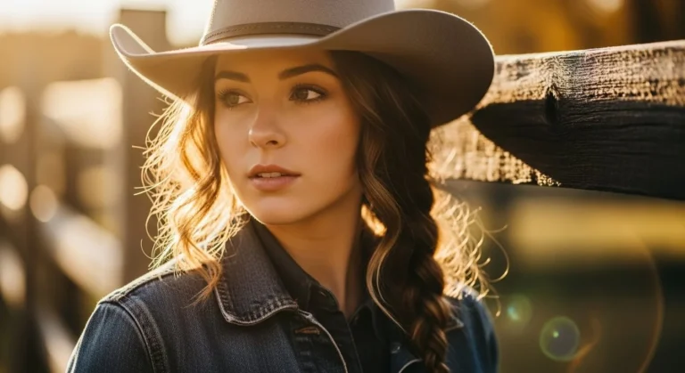 21 Cow Girl Hairstyle For Braided