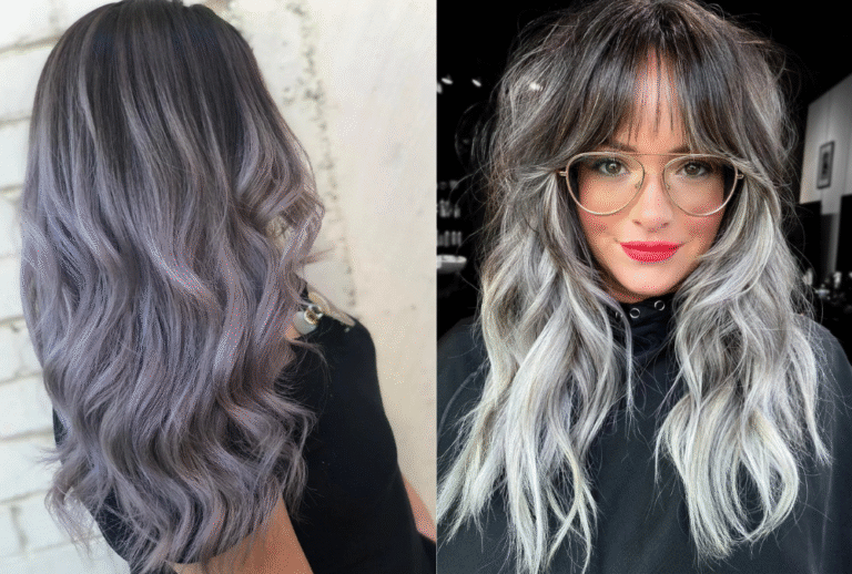 21 Dark Grey Hair Color Ideas
