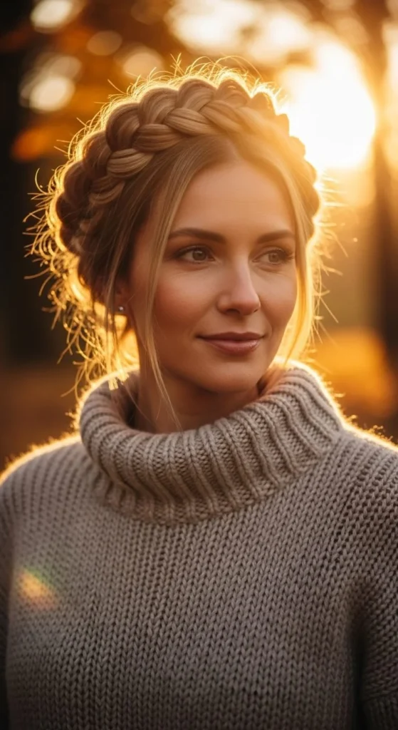 Dutch Crown Braid