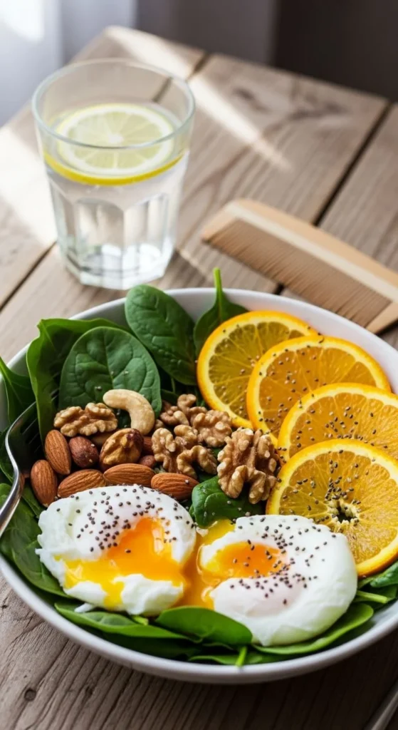 Eat and Sleep for Healthy Hair