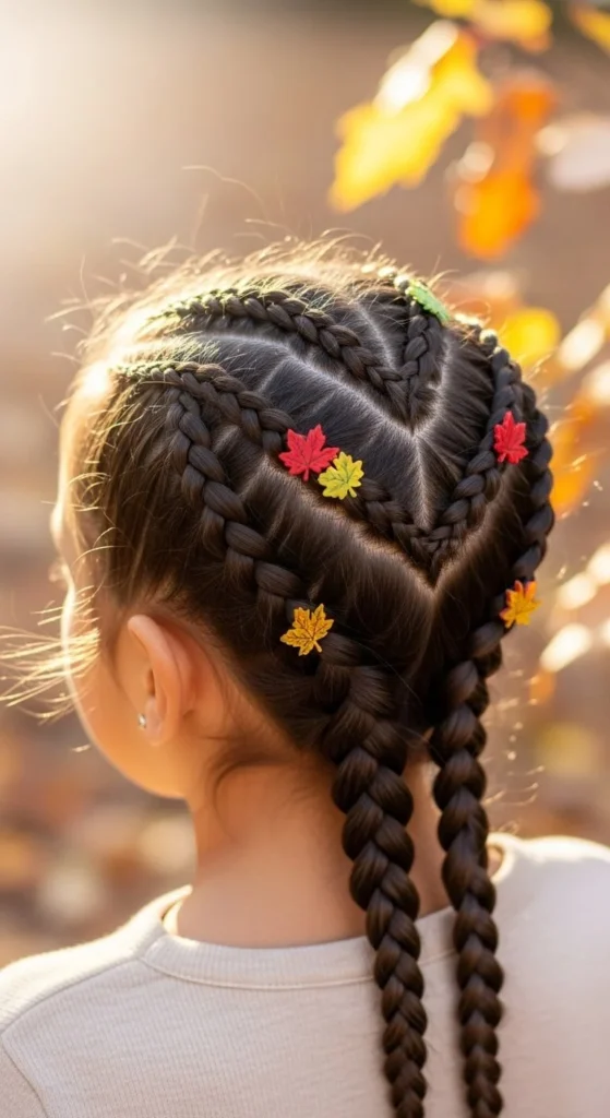 Heart Shaped Braids 1
