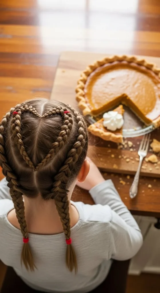 Heart Shaped Braids