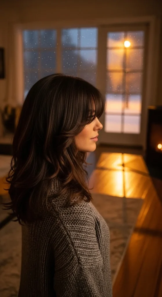 Long Layers with Face Framing Pieces