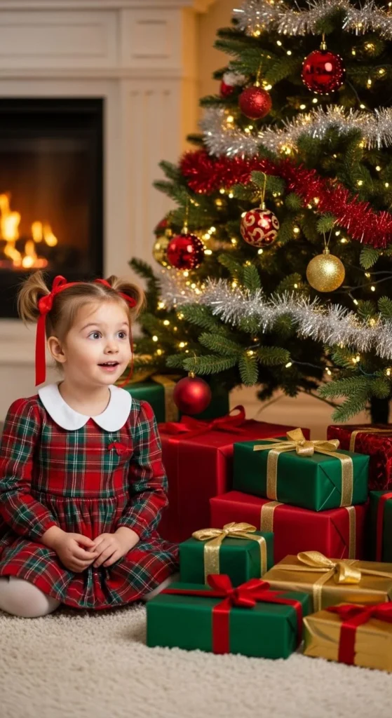 Puffy Pigtails with Ribbons