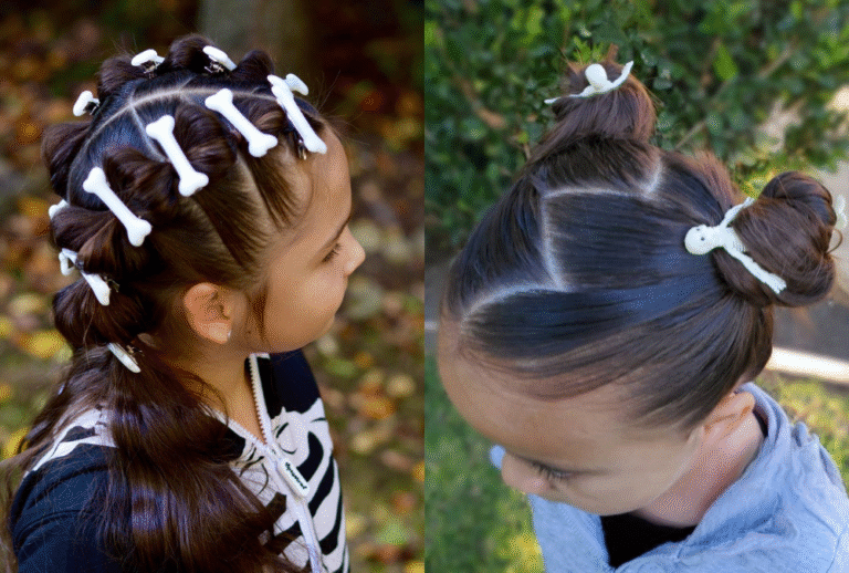 19 Halloween Skeleton Hairstyle Ideas