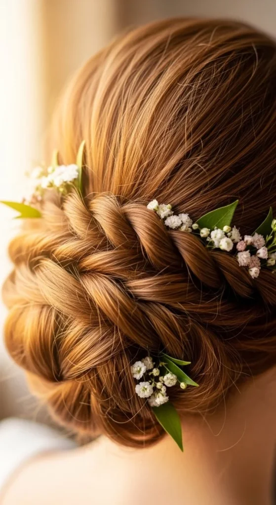 Twisted Crown Updo