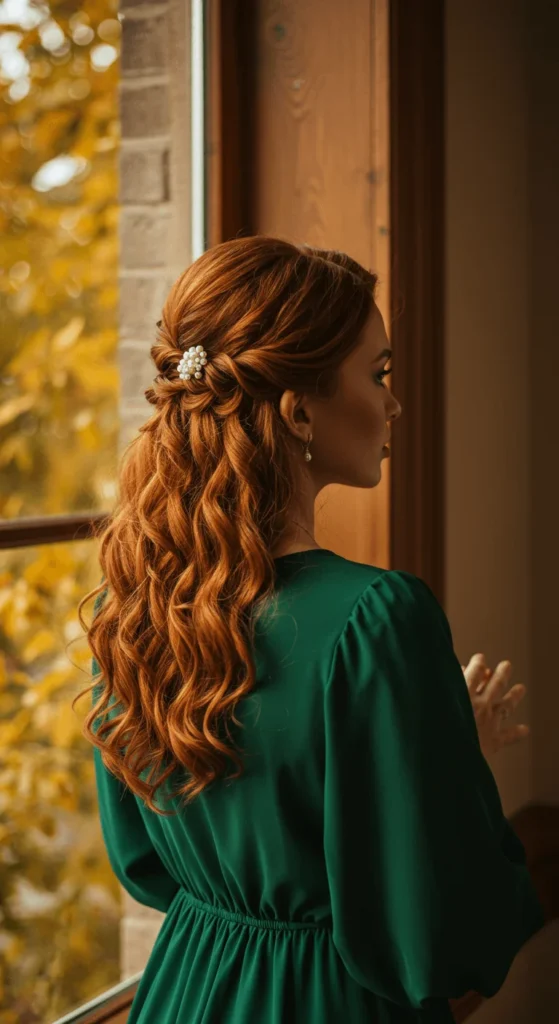 Twisted Half Updo 2