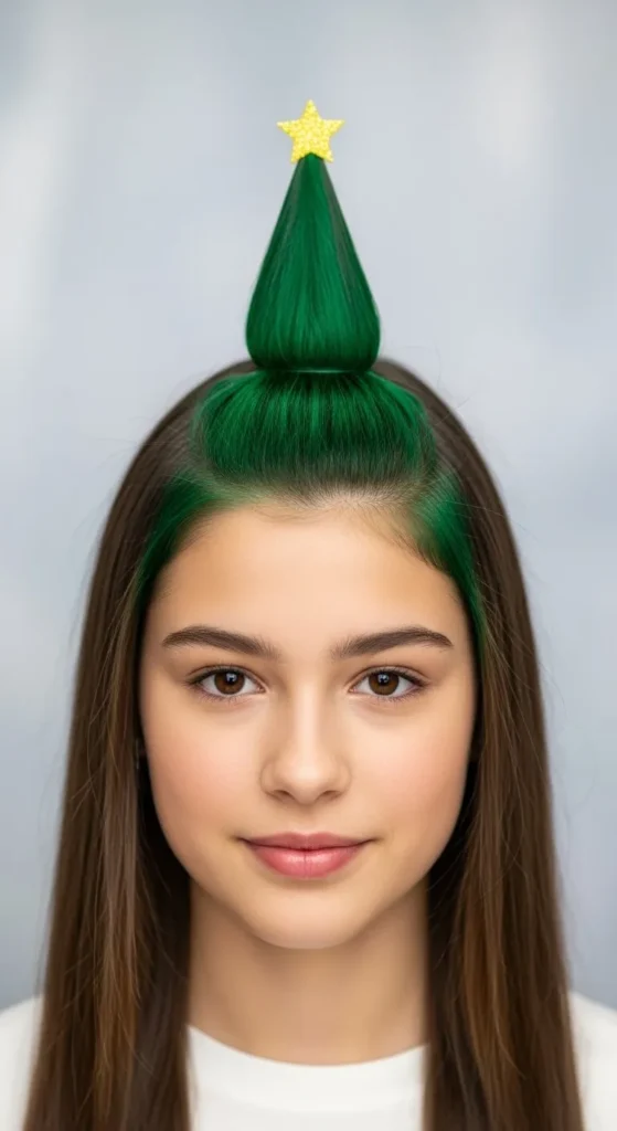 5. Green Hair Spray Tree