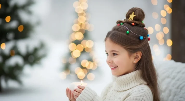 23 Christmas Tree Hairstyles You’ll Want to Try